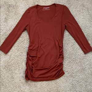 3/4 sleeve maternity shirts
